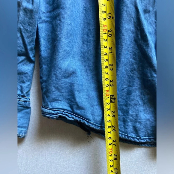 One X One Teaspoon BAHAMA TUX Oversized Shirt Sz XS - Picture 10 of 11